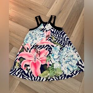 Angel Biba Multicolor Strappy dress ,Brand new